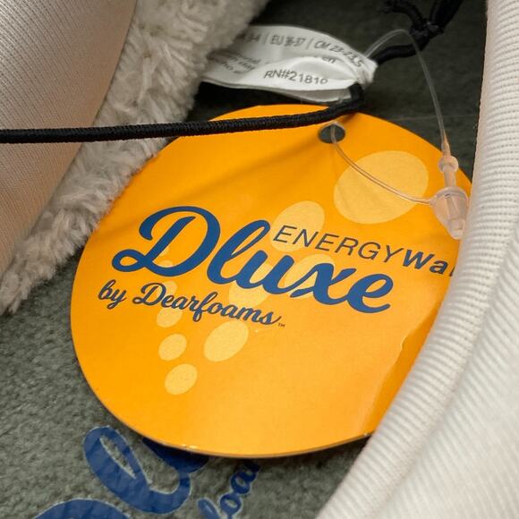 Dluxe By Dearfoams Women's Slip On Slippers Memory Foam Indoor/Outdoor 5-6 - Picture 6 of 6